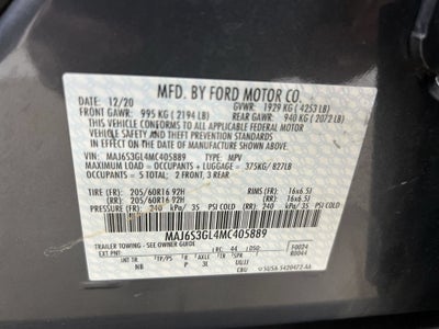 2021 Ford EcoSport SE