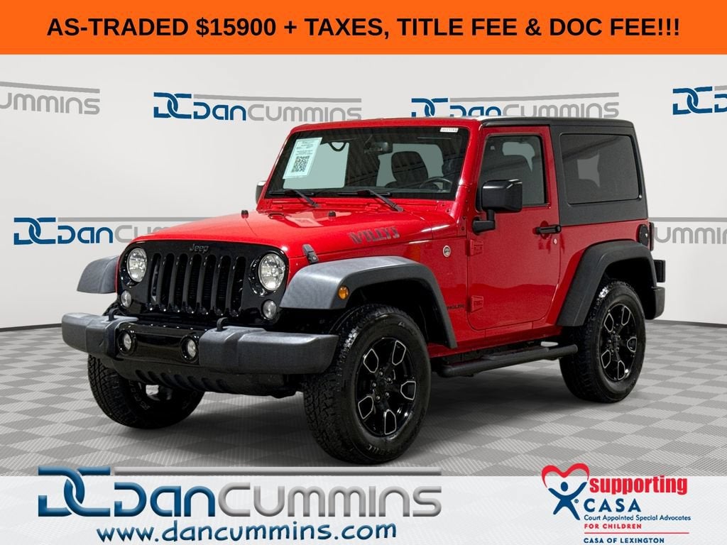 2017 Jeep Wrangler Willys Wheeler