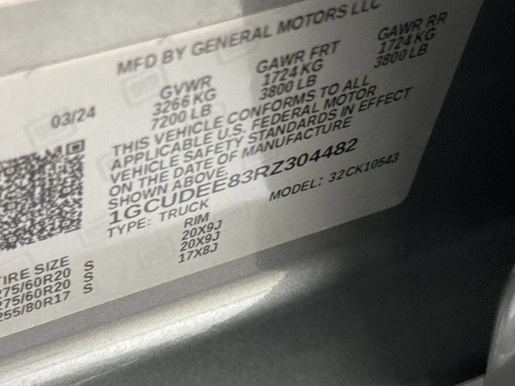 2024 Chevrolet Silverado 1500 RST