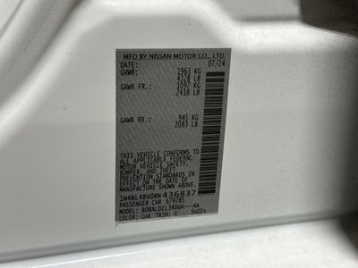 2024 Nissan Altima 2.5 S