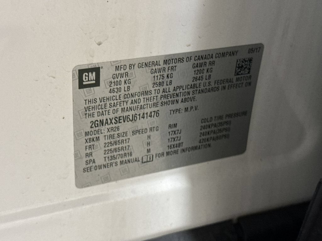 2018 Chevrolet Equinox LT