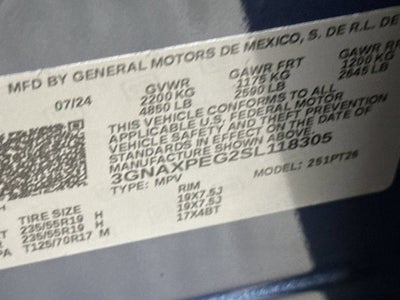 2025 Chevrolet Equinox LT