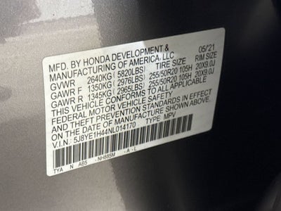 2022 Acura MDX w/Technology Package