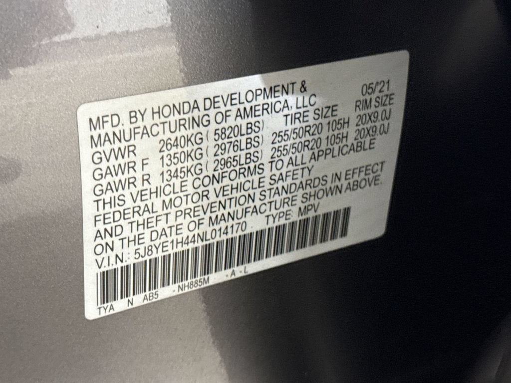2022 Acura MDX w/Technology Package