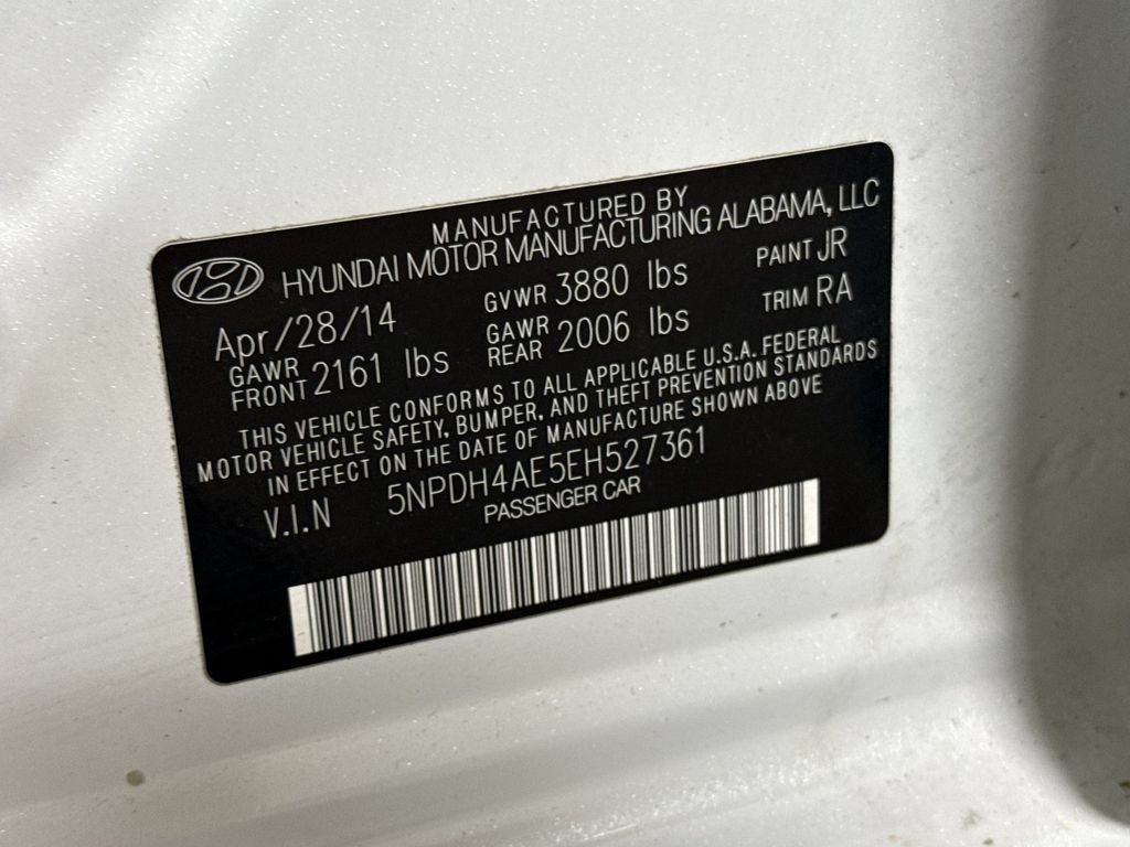 2014 Hyundai Elantra SE