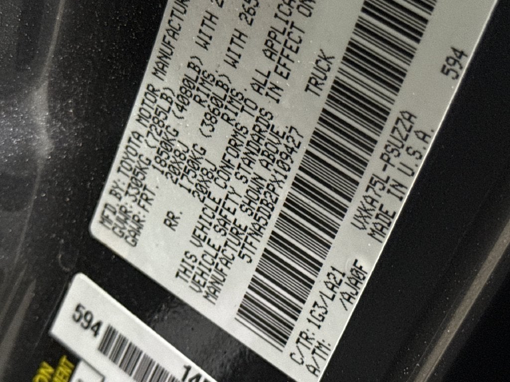 2023 Toyota Tundra 4WD Platinum
