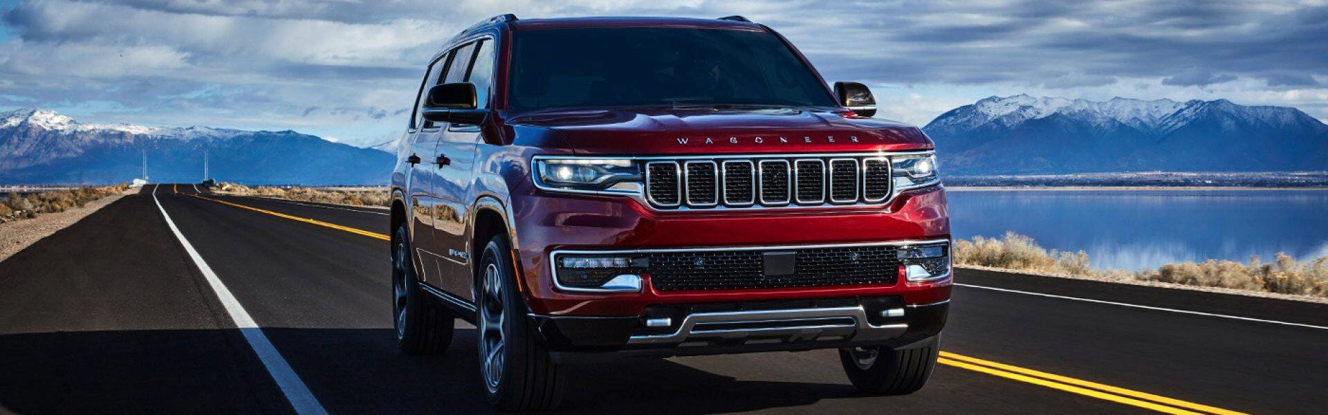 2023 Jeep Wagoneer on the road