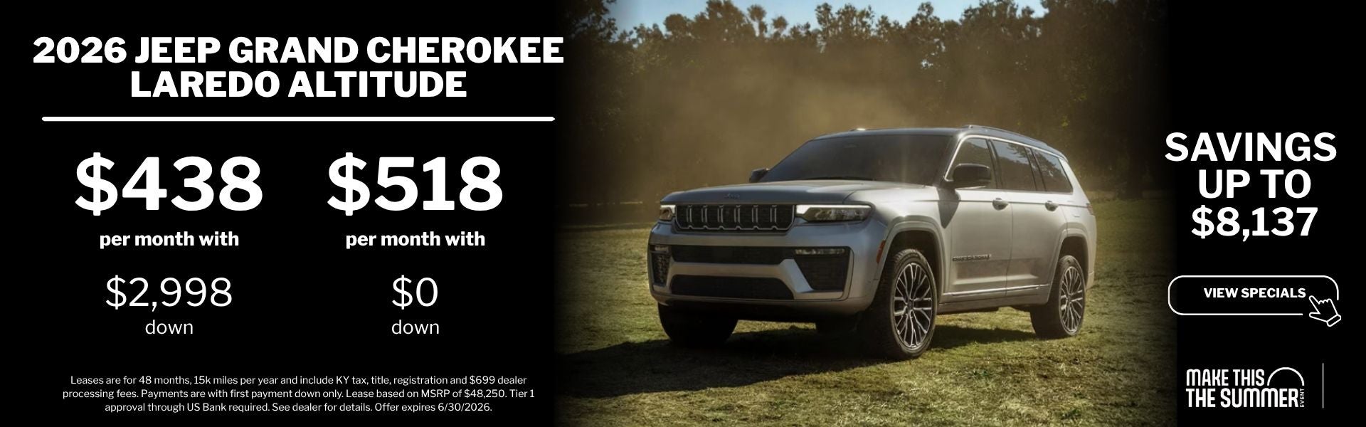 Grand Cherokee Lease